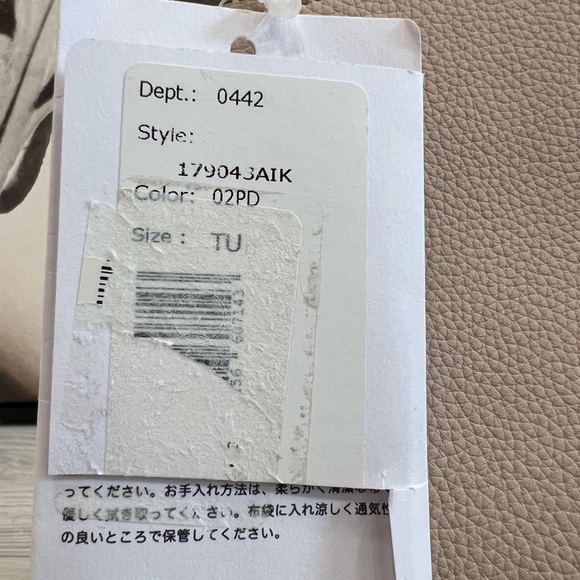 CELINE Tri Fold Small Grained Creamy Calfskin Leather Satchel - Picture 12 of 13